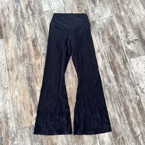 Aerie high waisted crossover flare leggings